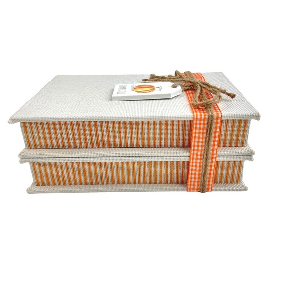 NWT Rae Dunn Decorative Faux Fall Books - Picture 5 of 9